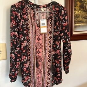 MASON & BELL LONG SLEEVE BLOUSE. NWT. SIZE S